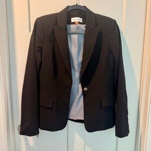 Calvin Klein Women's Blazer, Black, Fully lined, 6, EUC